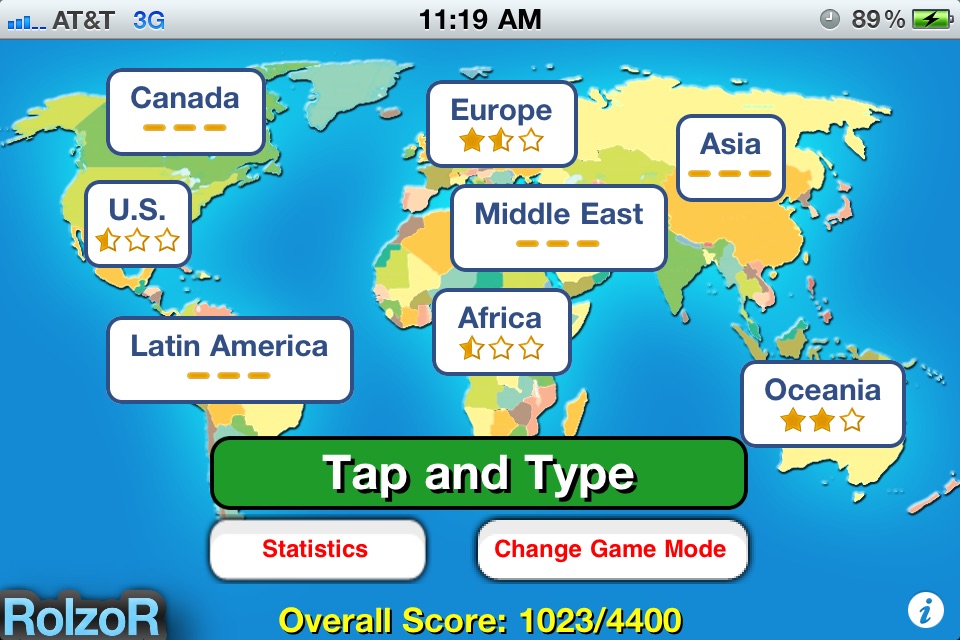 TapQuiz Maps World Edition screenshot 3