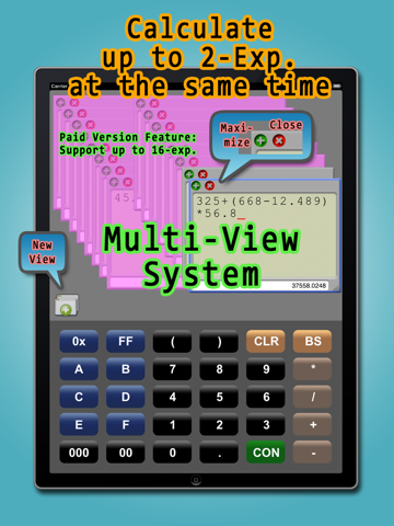 MultiView CalculatorHD Free screenshot 2