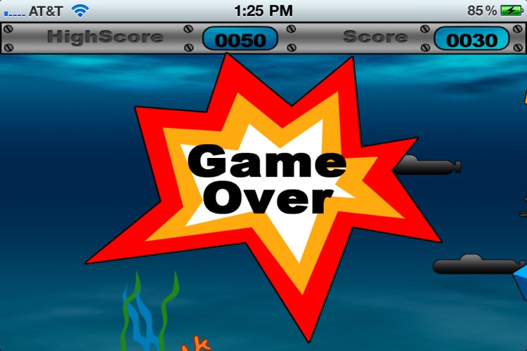 Submarine Game HD Lite screenshot-3