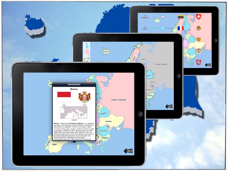 Europe Map Game HD screenshot-4