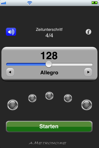 aMetronome screenshot 2
