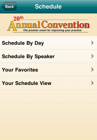 AMSN 20th Annual Convention screenshot 2