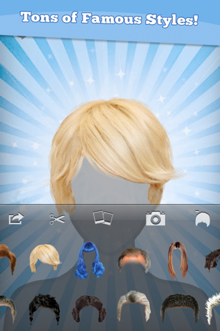 Great Hair Lite - Celebrity Makeover screenshot 3