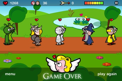 Cupid at work lite - Valentine's day game screenshot-3