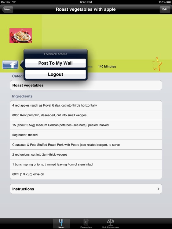 Side Dish Recipes Designed for iPad screenshot-4