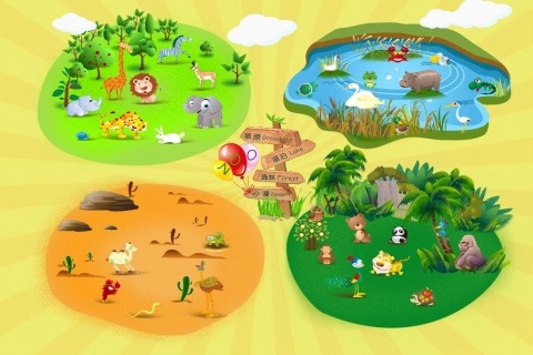 Kids Animal World iPhone