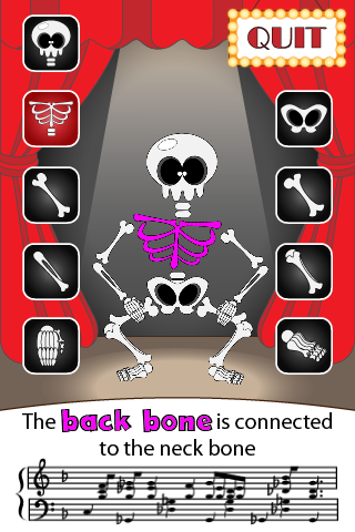 How to cancel & delete Dem Dancing Bones from iphone & ipad 1