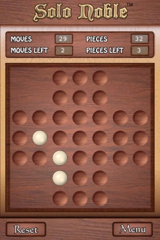 Solo Noble - Peg Solitaire - Free screenshot-3