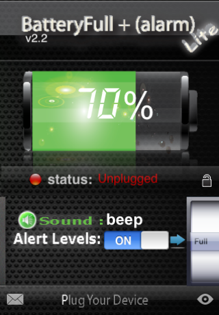 BatteryFull + (Alarm) FREE screenshot 3
