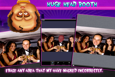 Huge Face Booth Lite screenshot 2