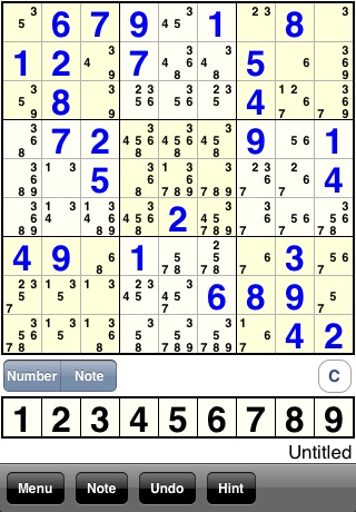 Free SudokuEdit for iPhone screenshot-3