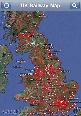 UK Railway Map