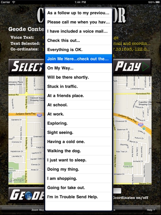 Geode Communicator (iPad Edition)
