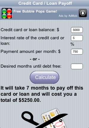 Credit Card Payoff Calc(圖2)-速報App