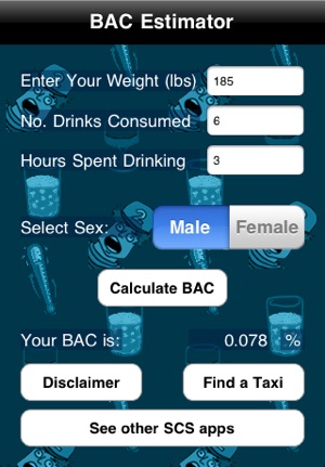 Blood Alcohol Content Calculator(圖4)-速報App