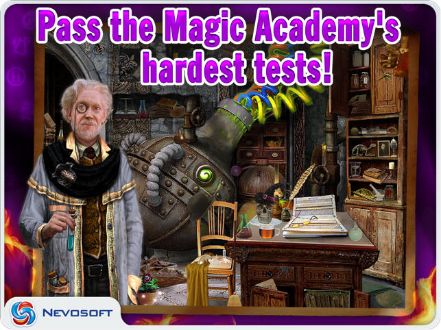 Magic Academy HD Lite: puzzle adventure game(圖4)-速報App