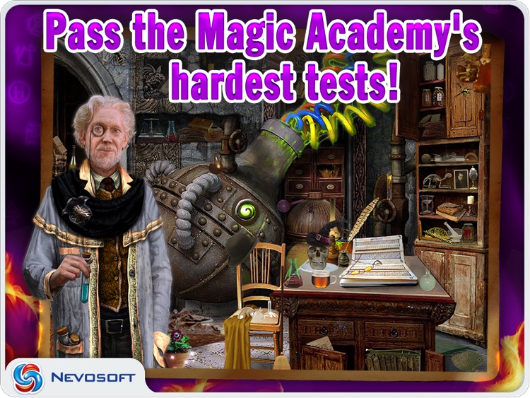 Magic Academy HD Lite: puzzle adventure game screenshot-3