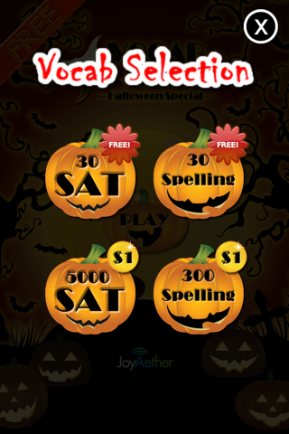 How to cancel & delete Vocab Ninja - Halloween Special from iphone & ipad 2