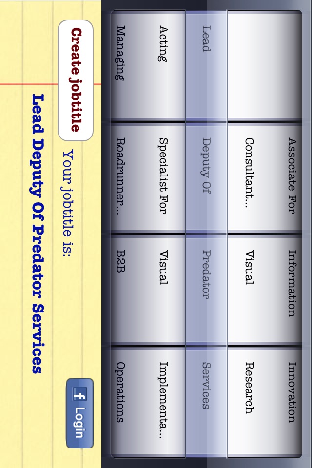 JobTitleBandit screenshot 4