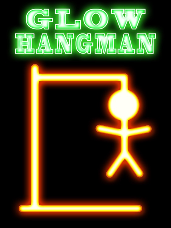 Glow Hangman - HD : FREE