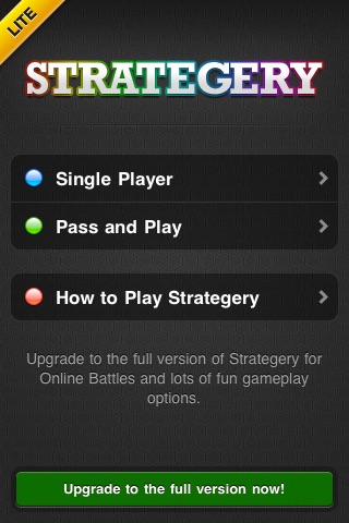 Strategery Lite screenshot 2