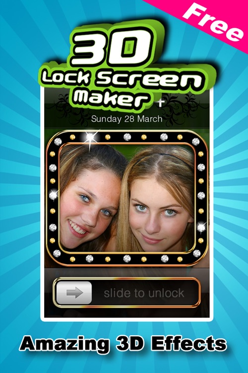 3D Lock Screen Maker Free