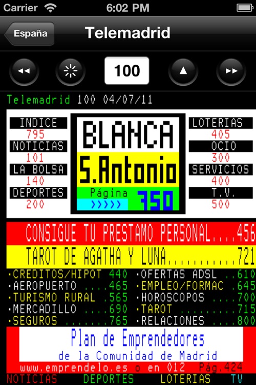 Teletexto España v4 screenshot-2