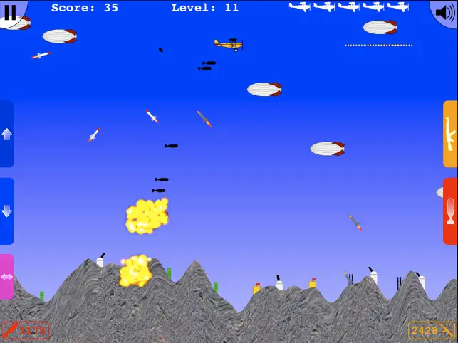 Bomber Zone HD Lite, game for IOS