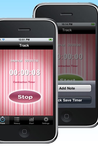 Contraction Timer Free screenshot-1