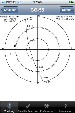 Satellite Tracker screenshot 2