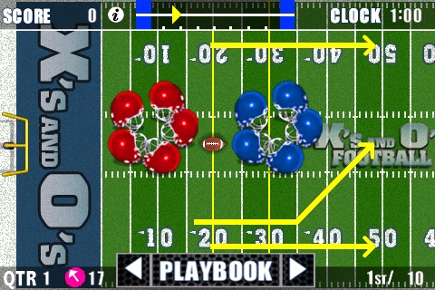 X's and O's Football® Lite - Call and Run Your Own Football Plays!