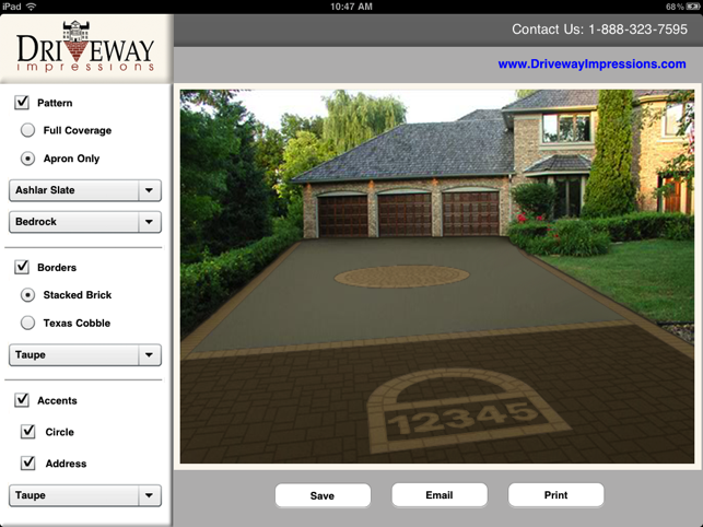 Driveway Impressions Design Tool(圖1)-速報App