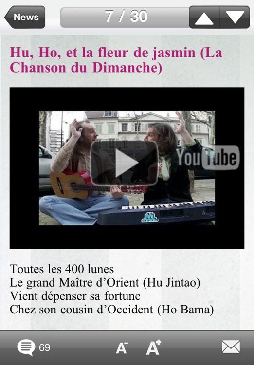 La Chanson Du Dimanche