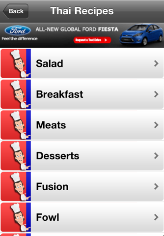 Thai Recipes Lite screenshot 2