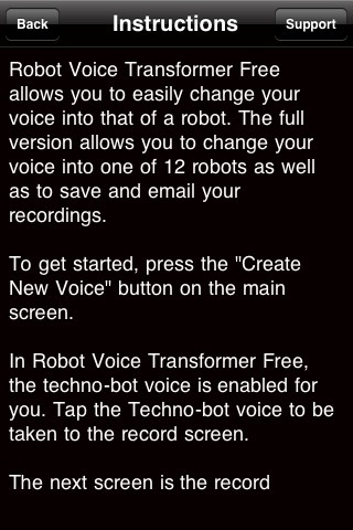 Free Robot Voice Transformer screenshot 4