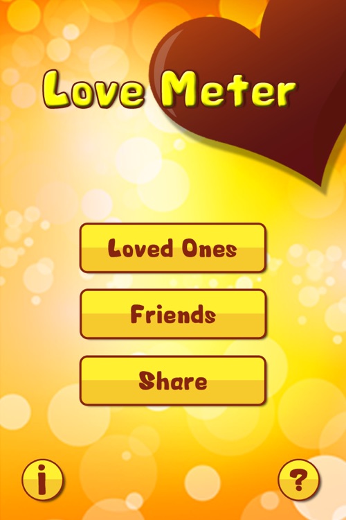 Love Meter For iPhone..