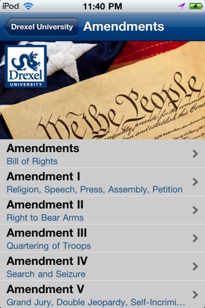 Drexel University U.S. Constitution(圖5)-速報App