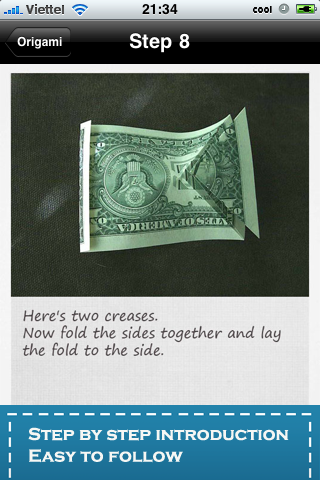 Dollar Origami ! Became Origami Master screenshot 4