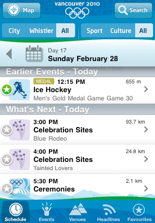 2010Guide - Vancouver 2010 Olympic Winter Game screenshot 4