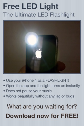 【图】Free LED Light for iPhone 4(截图1)