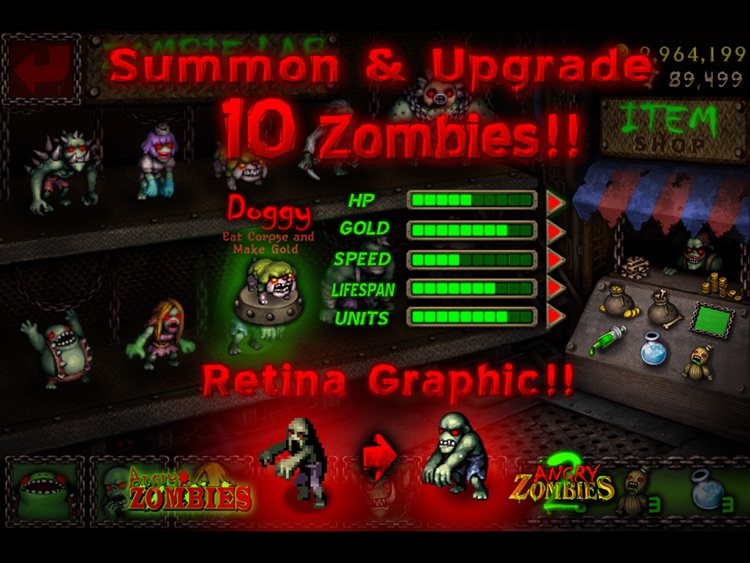 Angry Zombies 2 Intro for iPad