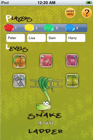 Snake and Ladder - iPhone Version