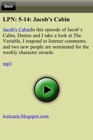 LOST ADDICT - The Unofficial LOST iPhone Fan APP
