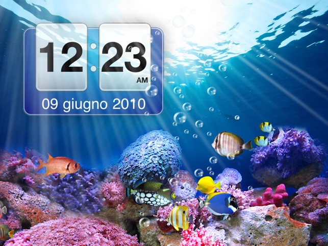 Amazing Aquarium Clock HD LITE(圖1)-速報App