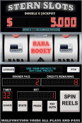 Stern Show Baba Booey Slots