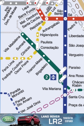 Sao Paulo Metro Map screenshot-3