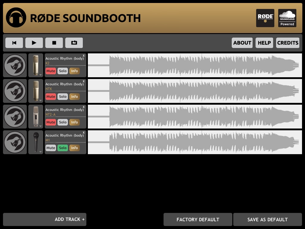 RØDE Soundbooth screenshot 4