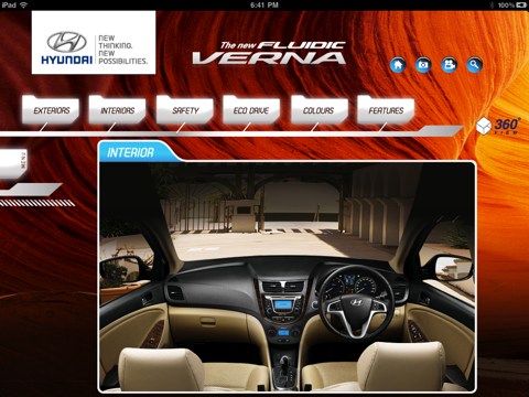 Hyundai Fluidic  Verna screenshot 2