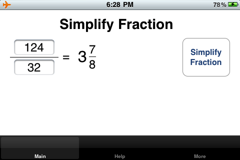 Simplify Fraction screenshot 2