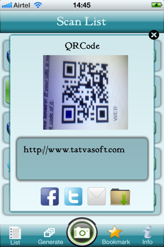 QR Code Reader and Generator screenshot 4